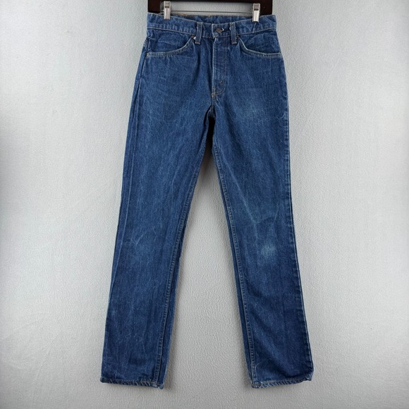 Levi's Other - Vintage Levis Jeans Mens 30x32 (Fits 28x31) Orange Tab 80s 519 Straight USA MADE